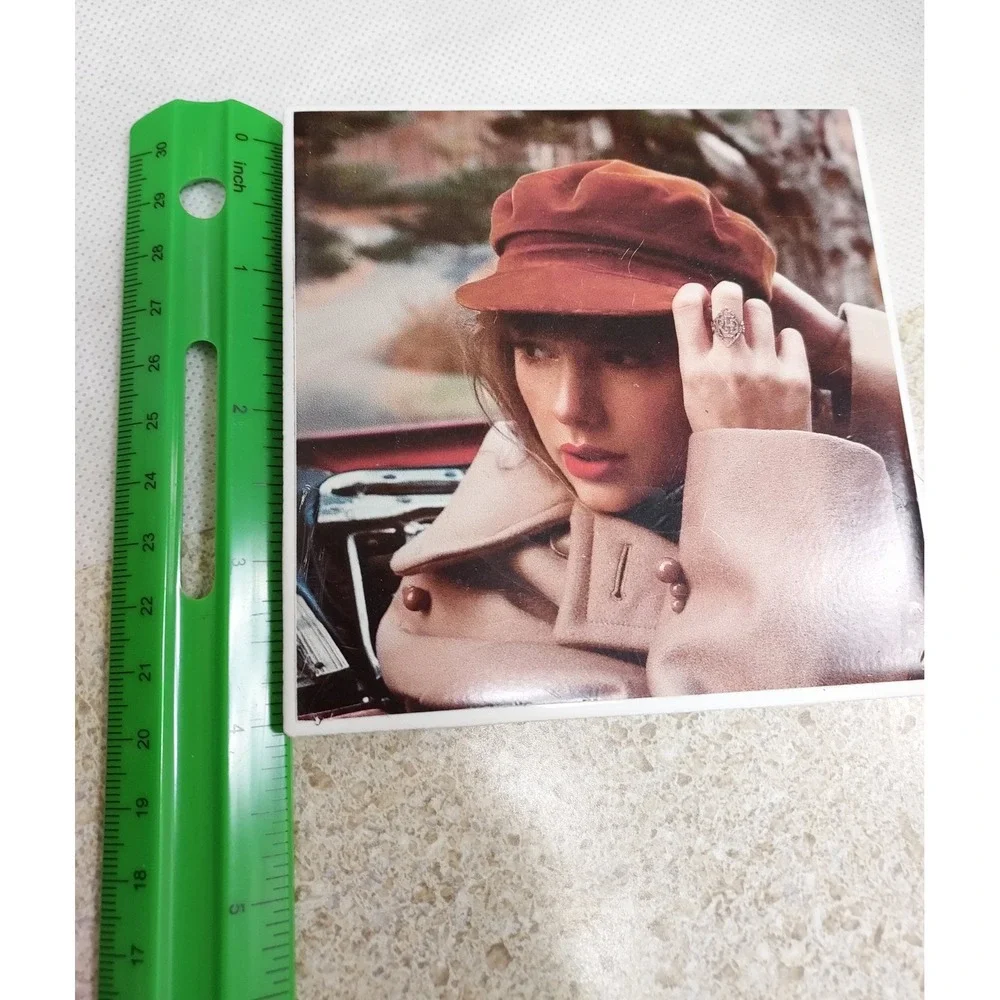 Taylor Swift‎ Speak Now Album Cover Coaster Set Lucky Mfg Company Lancaster PA